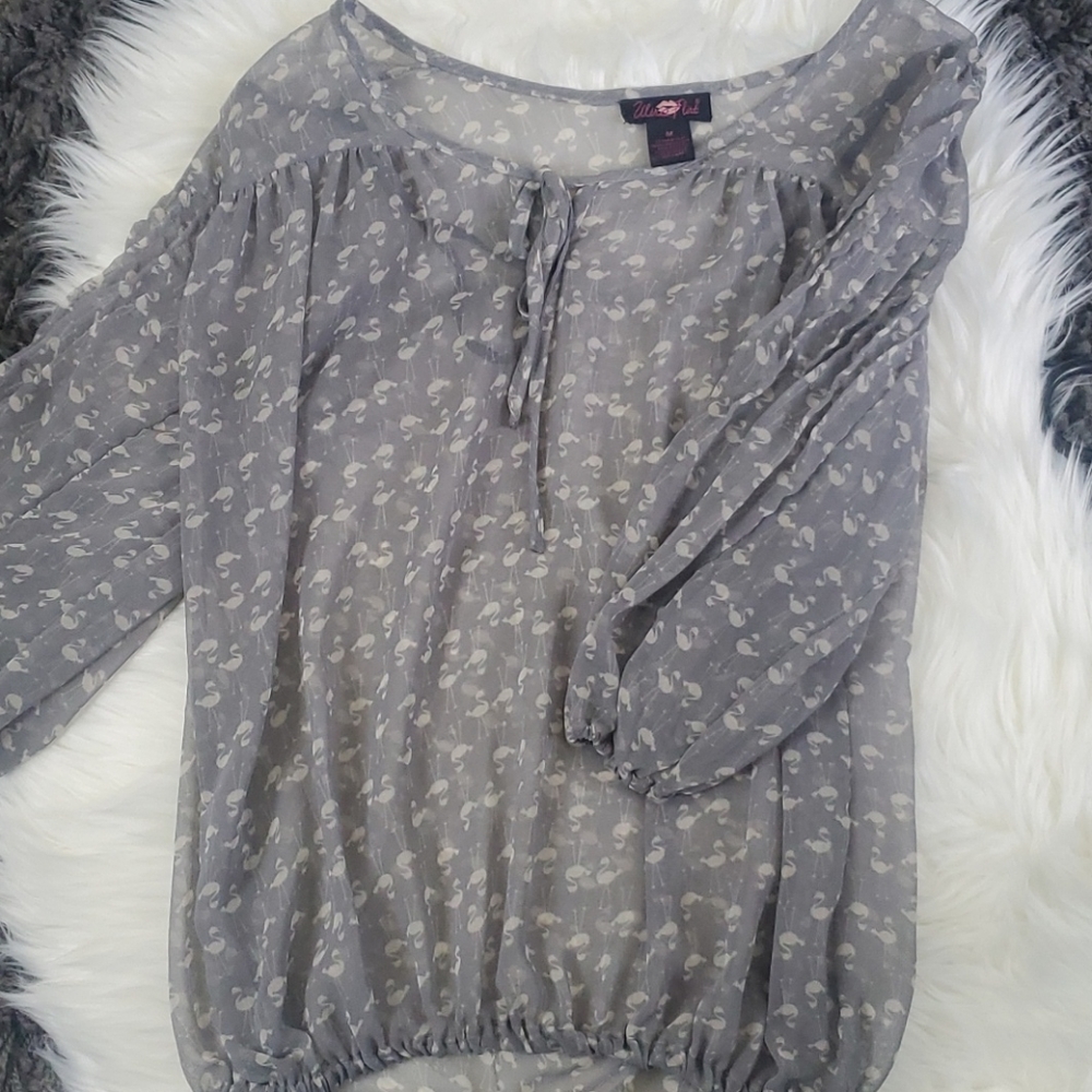 Swan blouse